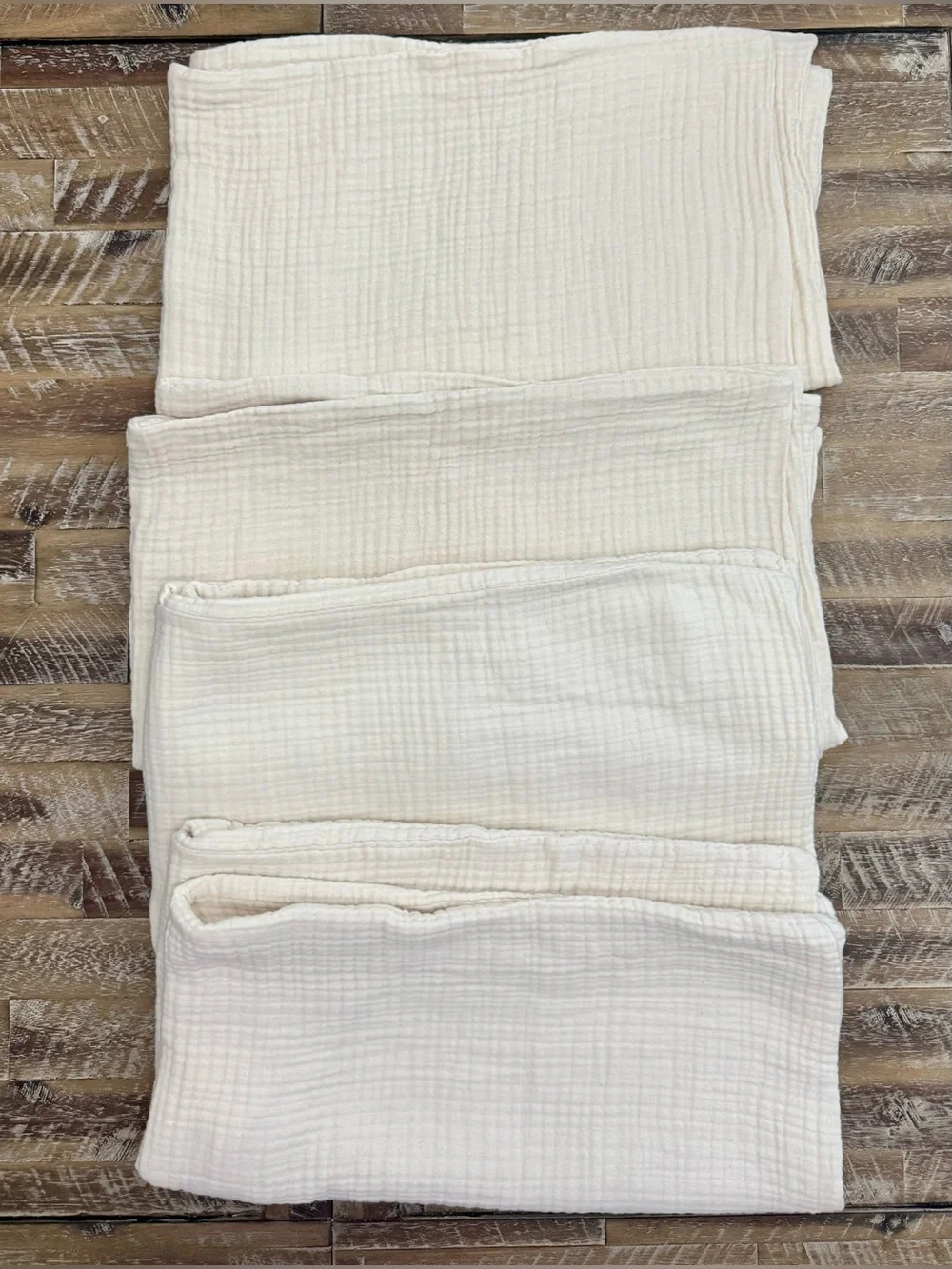 Quince Organic Cotton King Gauze  Pillowcase Shams (4 count) - color: Undyed